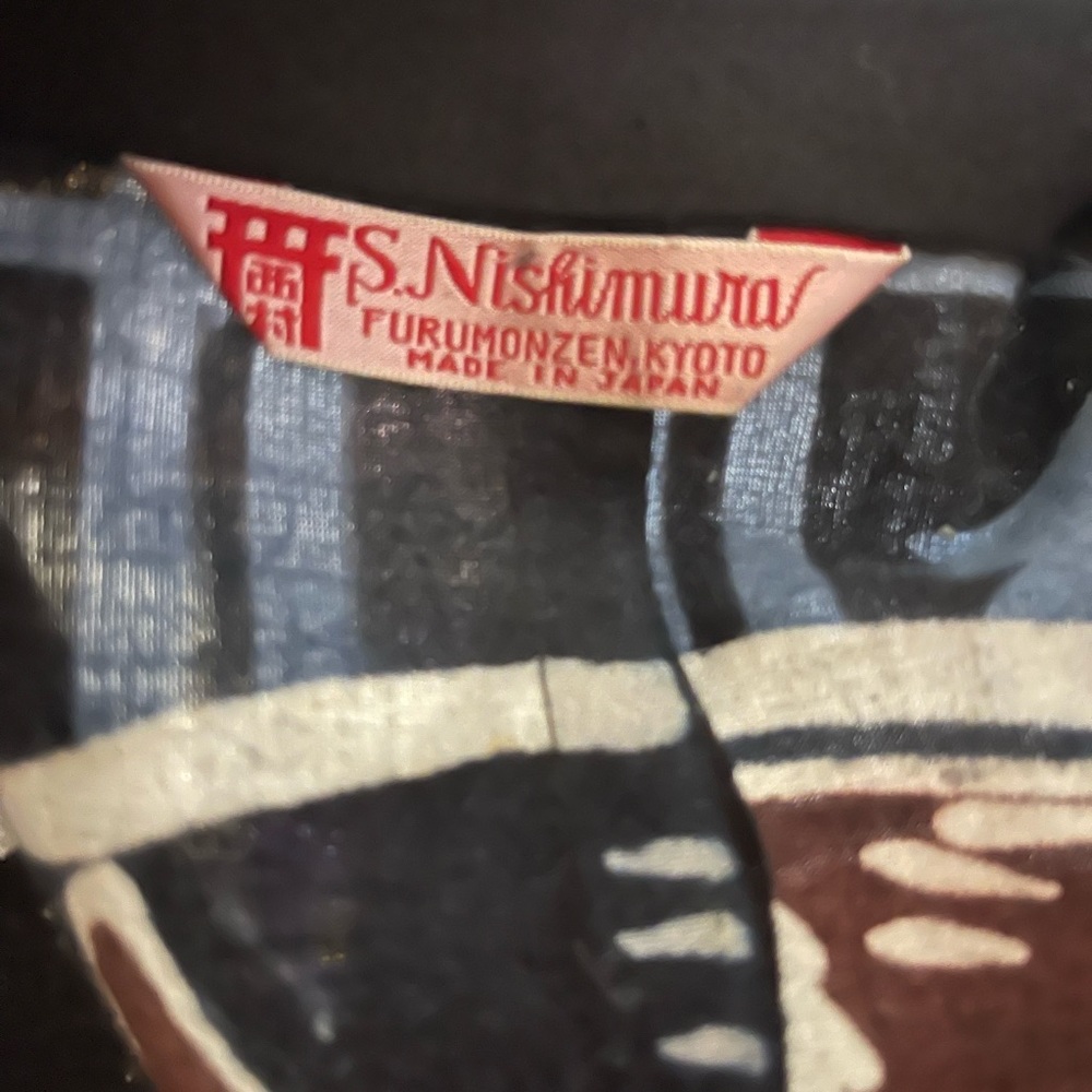 Vtg 40’s Japanese Designer Yukata - image 3